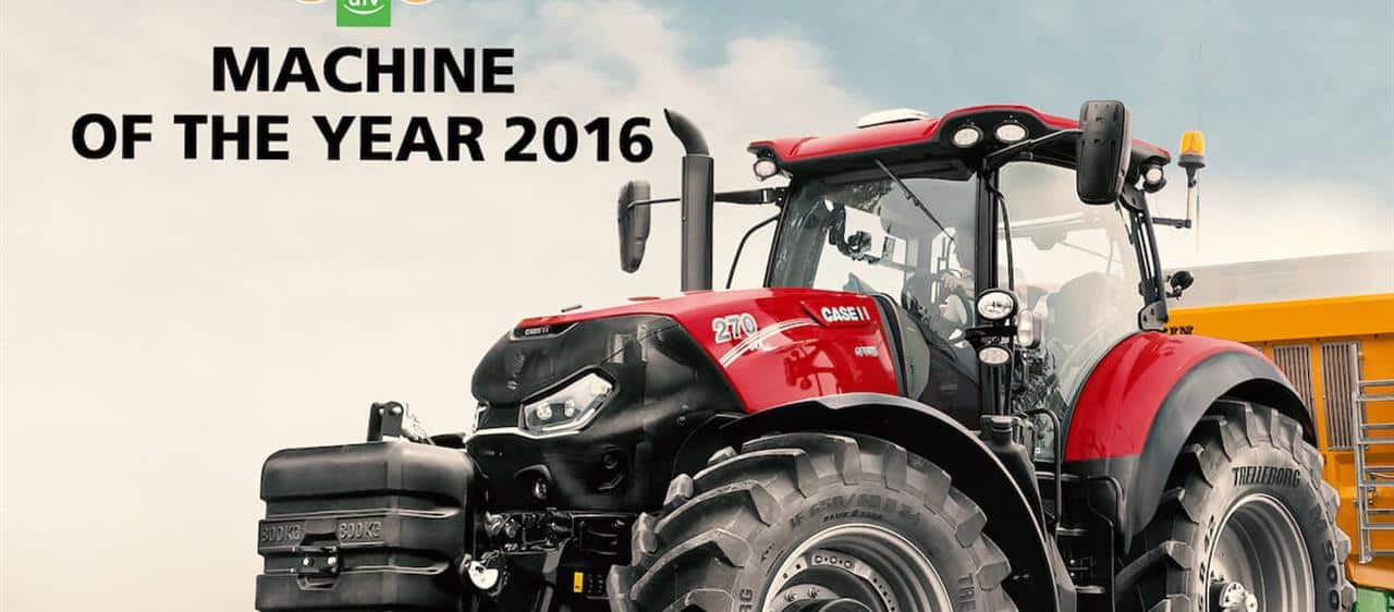 El nuevo Optum CVX gana el premio “Máquina del Año 2016”